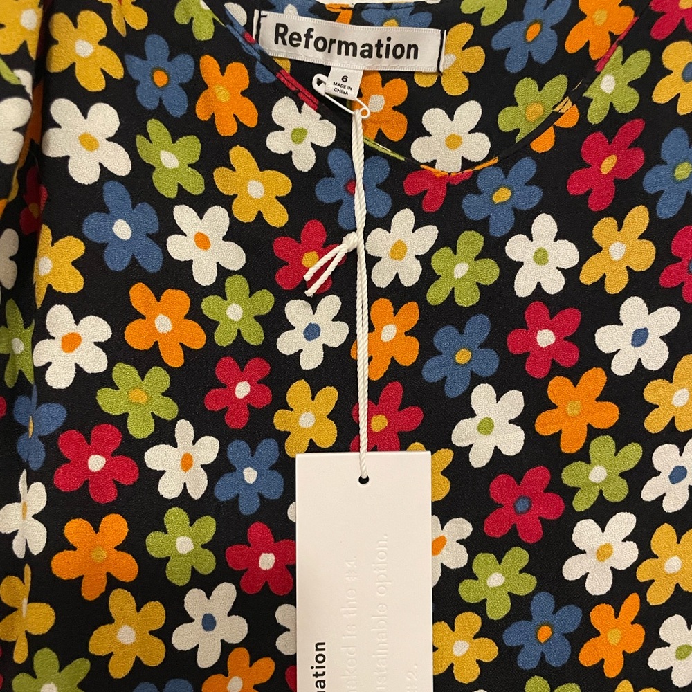 NWT Reformation Crimini Midi Dress